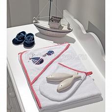 Fiorellino Marine полотенце-уголок + варежка Цвет не выбран