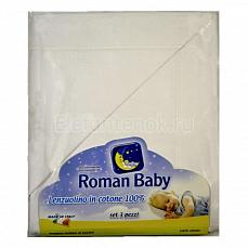 Roman Baby Бельё 3 предмета без рисунка White (Белый) 