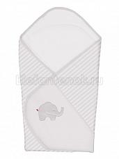 Ceba Baby Одеяло-конверт Elephants Grey вышивка W-810-057-260