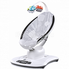 4moms MamaRoo 3.0 (Фомамс МамаРу 3.0) Серый плюш 