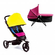 Bloom Zen stroller (Блум Зен Строллер 2 в 1) CMYK (мультикалор) +розовый