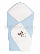 Ceba Baby Одеяло-конверт In my car Blue вышивка W-810-024-002