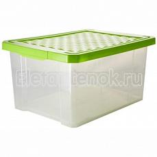 Plastik Репаблик Optima ящик для хранения, 12л Зеленый