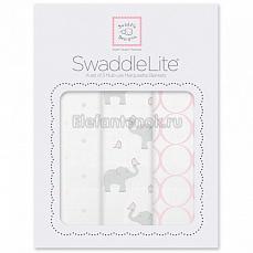 SwaddleDesigns Набор пеленок SwaddleLite PP Elephant/Chickies
