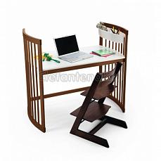 Stokke Care Desk Kit (комплект для преобразования пеленального стола в парту) темно-коричневый