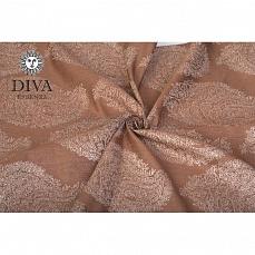 Diva Linen слинг-шарф (лён-хлопок) Moka Linen 4,2 м