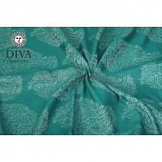 Diva Linen слинг-шарф (лён-хлопок) Smeraldo Linen 5,2 м