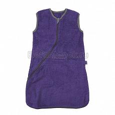 Jollein Махровый спальный мешок  049-529-64782 110 см, цвет фиолетовый/серый