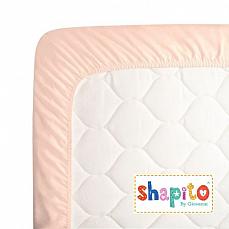 Giovanni Shapito Solid простыня на резинке 160x80 см Shapito Peach