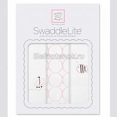 SwaddleDesigns Набор пеленок SwaddleLite Boats & Fish Pink