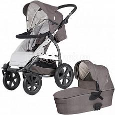 X-Lander X-A (XA) 2 в 1 Stone Grey + люлька Evening Grey