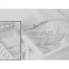 Feretti Baby Beddings Culla Gemelli Doppio Nido Enchant постельное белье для колыбели для двойни White