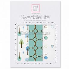 SwaddleDesigns Набор пеленок SwaddleLite Cute & Calm SeaCrystal