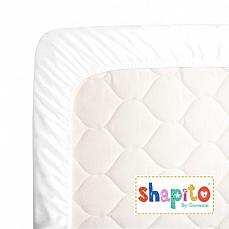 Giovanni Shapito Solid простыня на резинке 160x80 см Shapito White