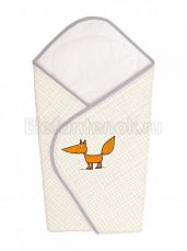 Ceba Baby Одеяло-конверт Fox ecru вышивка W-810-059-170