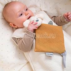 Nattou Doudou игрушка малая Charlie Собачка Белая