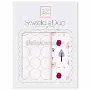 SwaddleDesigns Набор пеленок Swaddle Duo