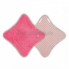 Lodger Wrapper Cotton Dotty Pink 