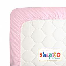 Giovanni Shapito Solid простыня на резинке 160x80 см Shapito Pink