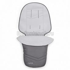 Nuna Dual Footmuff Seat Liner Graphite