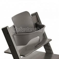 Stokke Tripp Trapp Baby Set с комплектом глайдеров Hazy Grey