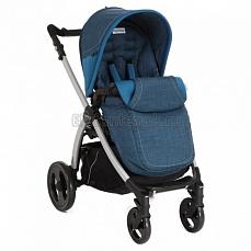 Peg-Perego Book Plus Pop Up Completo Saxony Blue шасси silver