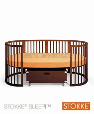 Stokke Дно для преобразования кровати  Sleepi до 165 см темно-коричневый