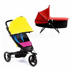 Bloom Zen stroller (Блум Зен Строллер 2 в 1) CMYK (мультикалор) +красный