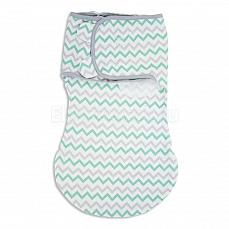 Summer Infant WrapSack конверт для пеленания с 2 способами фиксации размер L, Зигзаг