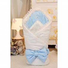 АРГО одеяло-конверт на выписку КОРОНА 90х90 см голубой