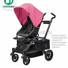 Orbit Baby Stroller G3 Black - капюшон Raspberry