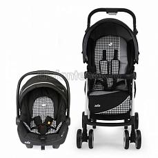 Joie Aire LX Travel System Midnight Dots