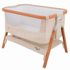 Tutti Bambini CoZee с колесами Scandinavian Walnut and Ecru