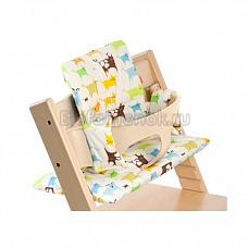 Stokke мягкая вставка для сиденья на стул Tripp Trapp зеленые хвостики