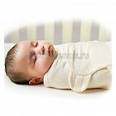 Summer Infant SwaddleMe Organic  размер S/M, кремовый