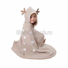 CuddleDry Накидка с капюшоном для малышей   оленёнок