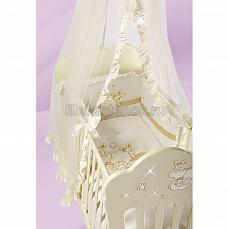 Feretti Baby Beddings Culla Etoile постельное белье для колыбели Слоновая кость
