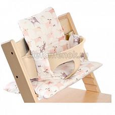 Stokke мягкая вставка для сиденья на стул Tripp Trapp розовые хвостики