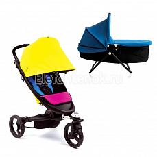 Bloom Zen stroller (Блум Зен Строллер 2 в 1) CMYK (мультикалор) +синий