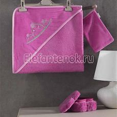Kidboo Little Princess полотенце-уголок + варежка Цвет не выбран