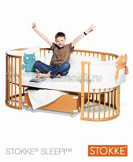 Stokke Дно для преобразования кровати  Sleepi до 165 см светло-коричневый