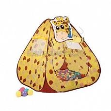 Bony домик Жираф (100x100x100) в комплекте с шариками Цвет не выбран