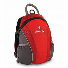 LittleLife Рюкзак с поводком красный 