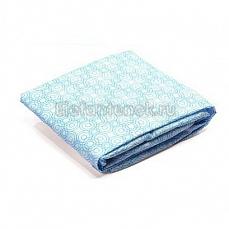 Bloom Комплект простыней для Luxo Sleep цветной голубой, E10819-BB (при покупке с кроваткой)