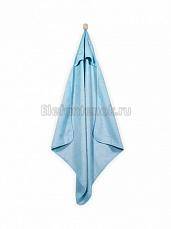 Jollein Полотенце с капюшоном 75 х 75 см  light blue