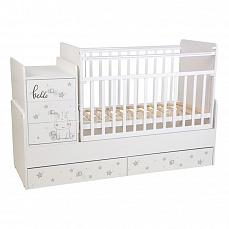 ФЕЯ кровать трансформер 1100 Бегемотик цвет не выбран