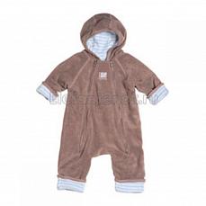Red Castle Zip up Size1 TAUPE/Llight blue-white stripes 