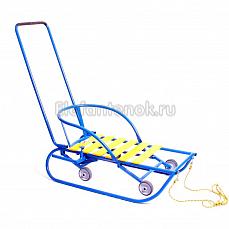 Rich Toys Санимобиль на колесах синий