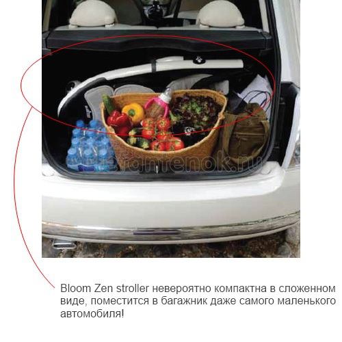 Bloom Zen stroller ELEFANTENOK.ru