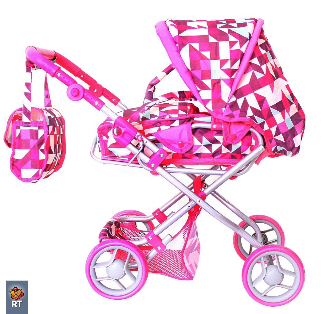 Детские коляски розовые